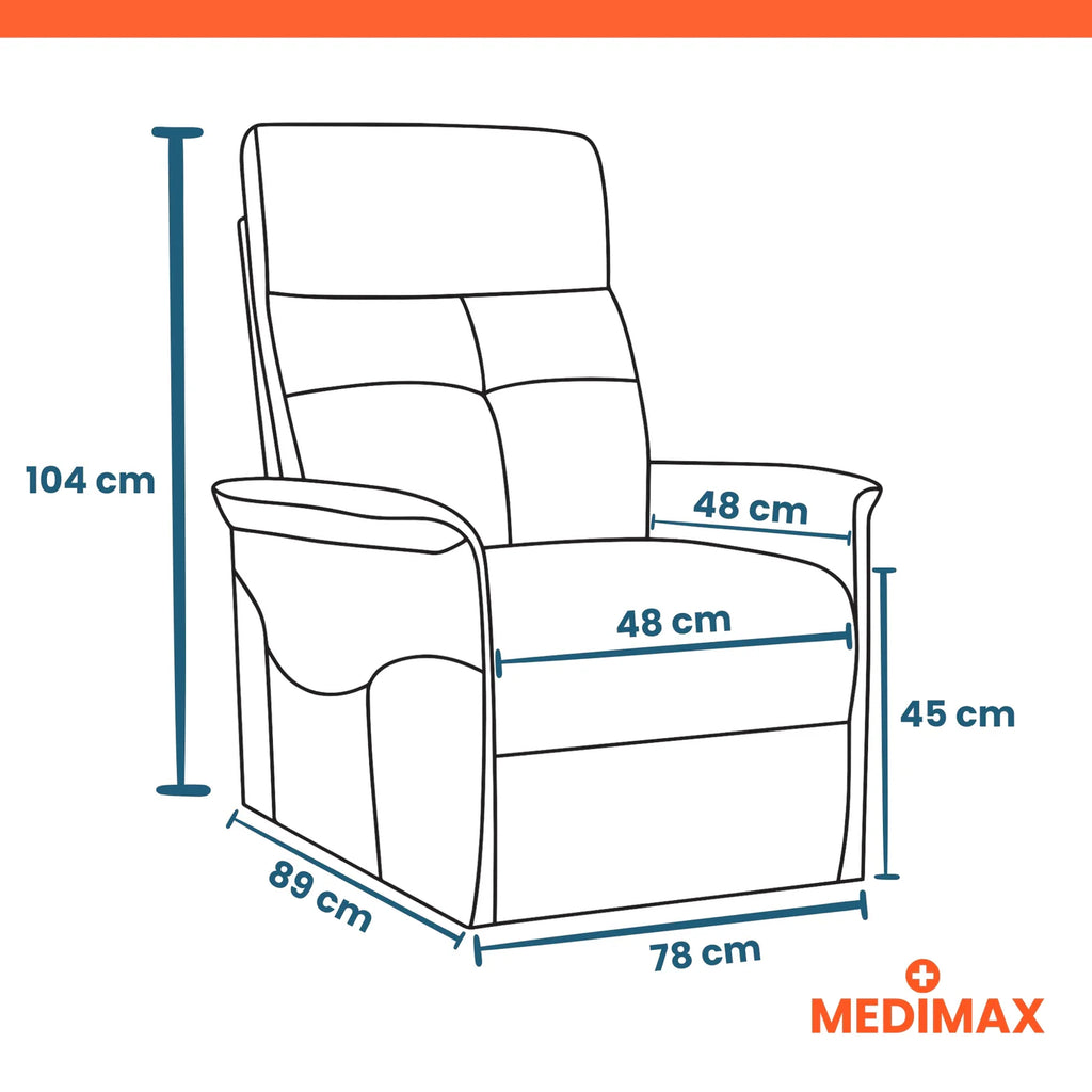 Fauteuil releveur 1 moteur — se lever en douceur