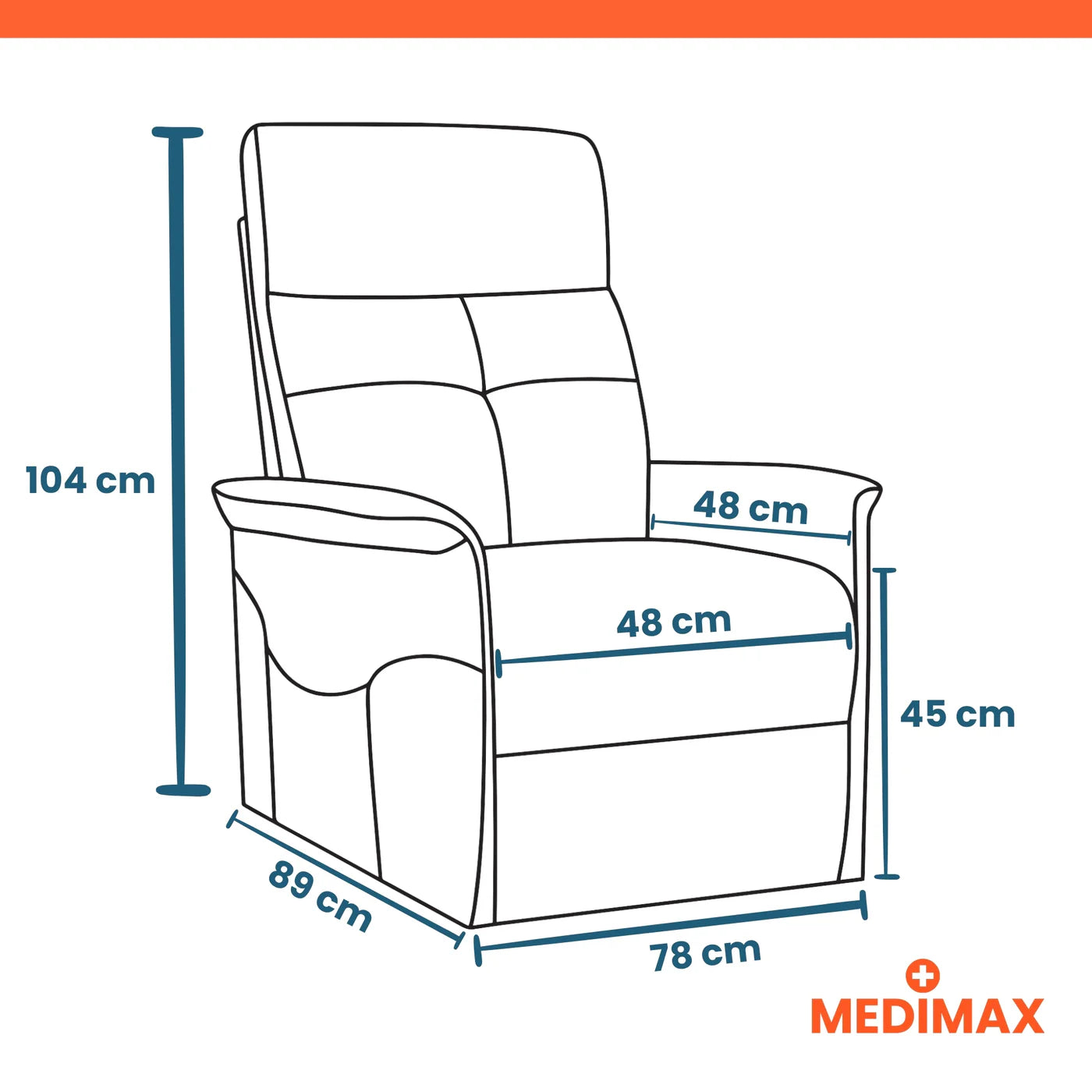 Fauteuil releveur 1 moteur — se lever en douceur