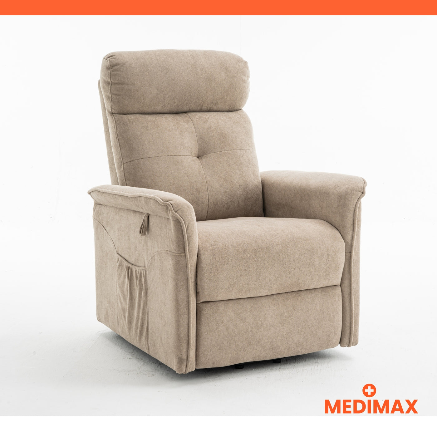 Fauteuil releveur electrique 2 moteurs — dossier et jambes independants