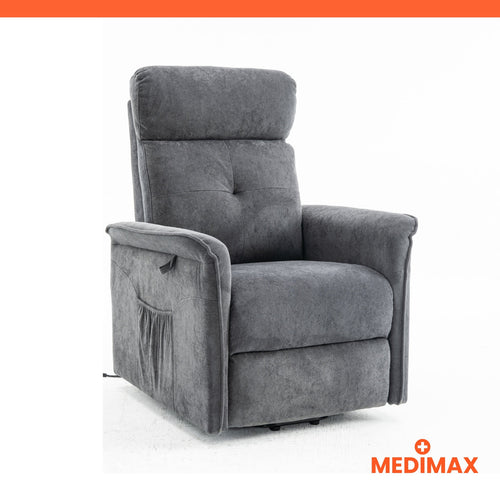 Fauteuil releveur electrique 2 moteurs — dossier et jambes independants