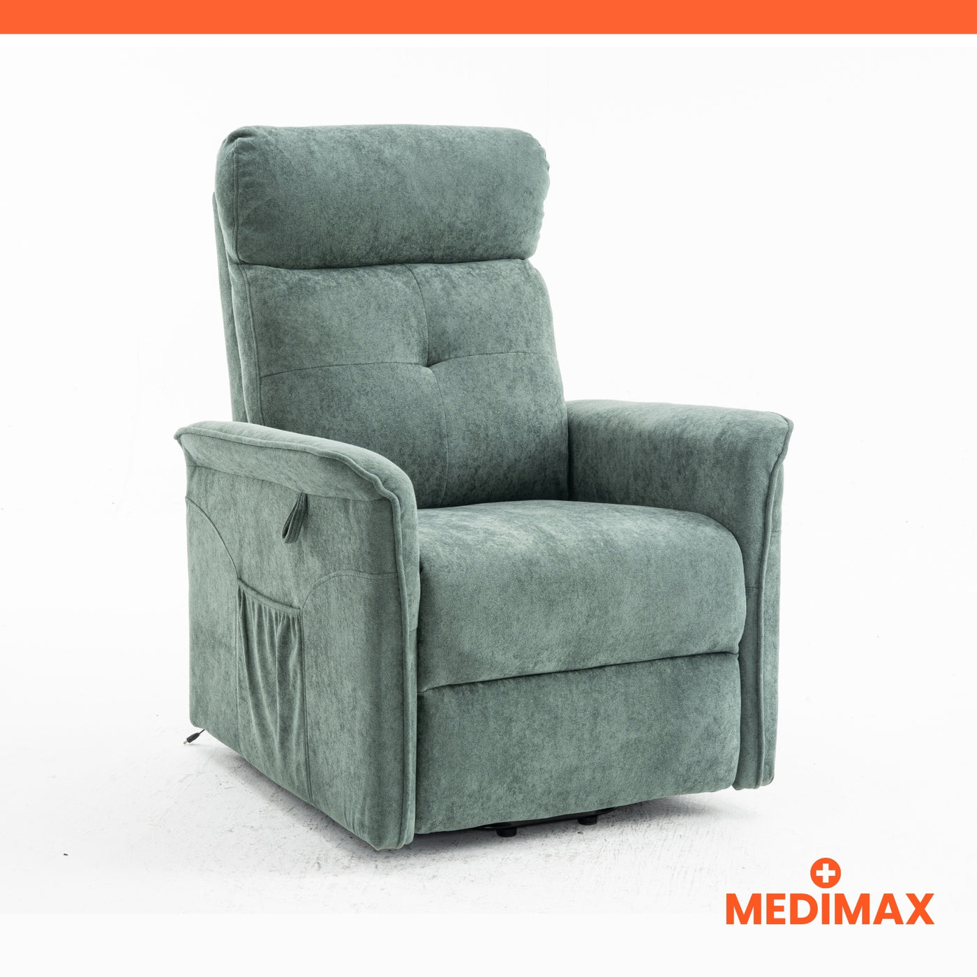 Fauteuil releveur electrique 2 moteurs — dossier et jambes independants